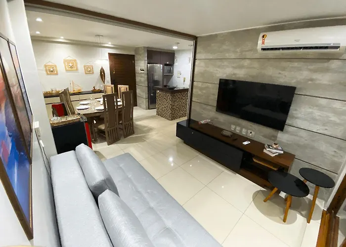 Charmoso Apto Em Barra Bali - Destino Bsm 108